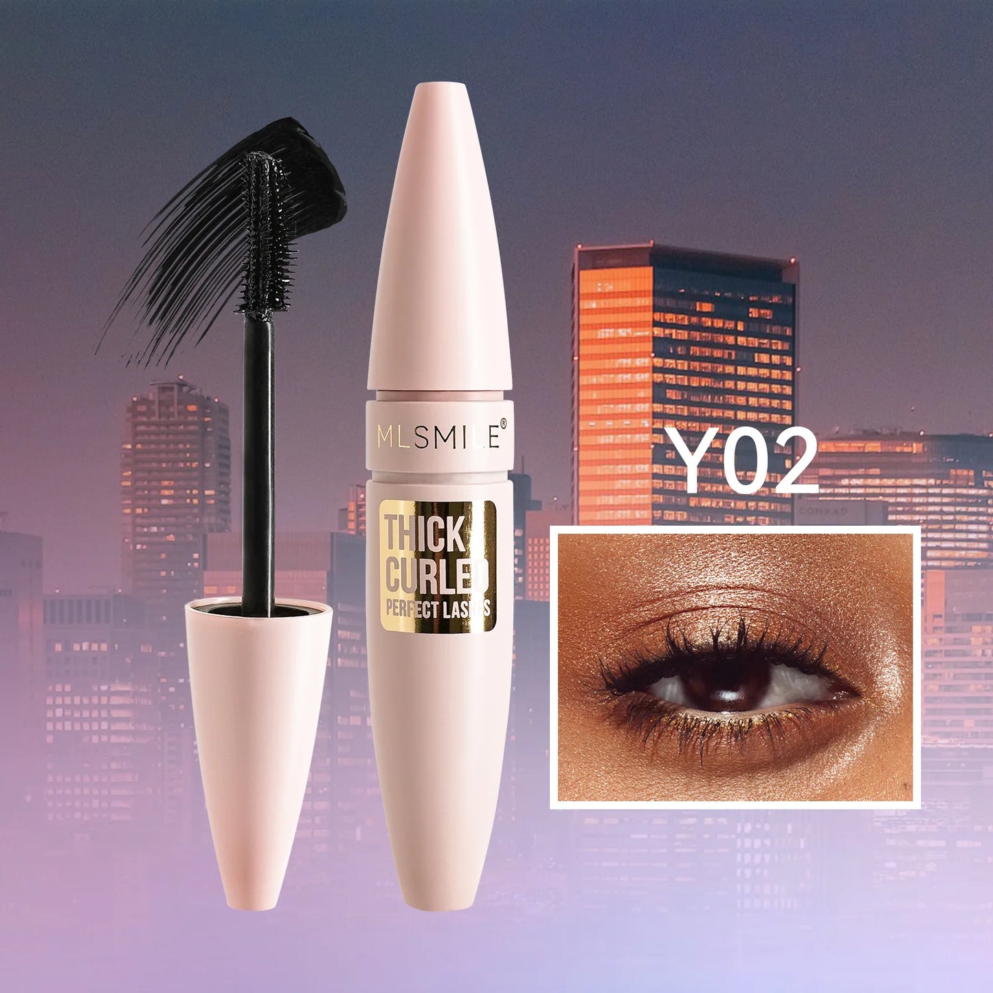 5 Colors Waterproof Fiber Mascara