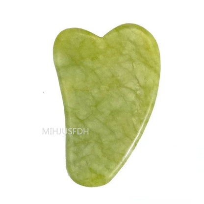 Natural Jade Roller & Gua Sha Massager – Double-End