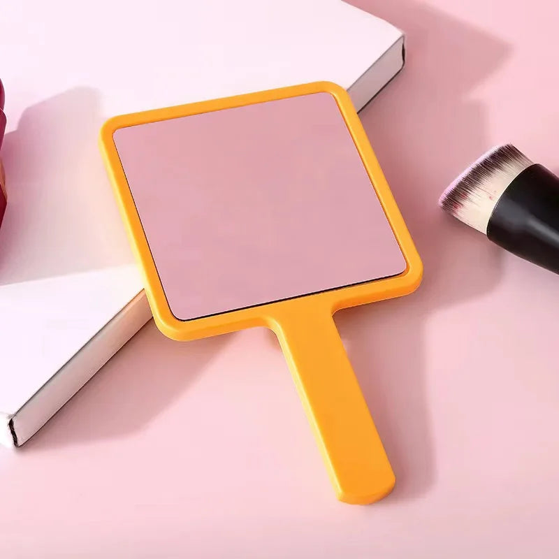 Lovely Cream Round Makeup Mirror