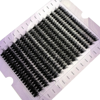 280-Bundle Mink Eyelash Cluster Extensions