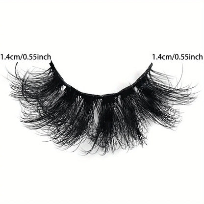 21 Pairs Fluffy Russian 3D Strip Lashes