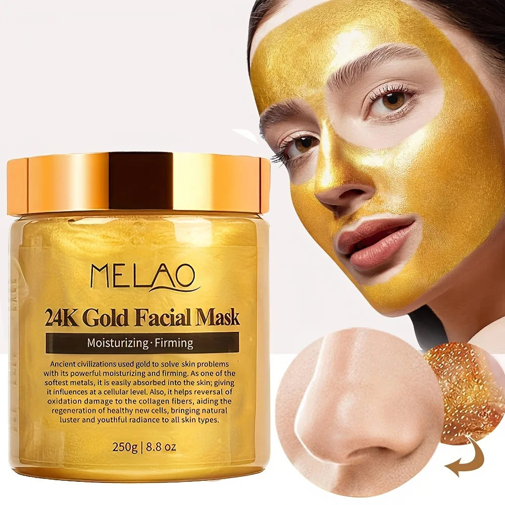 24K Gold Face Mask – Overglam Cosmetics