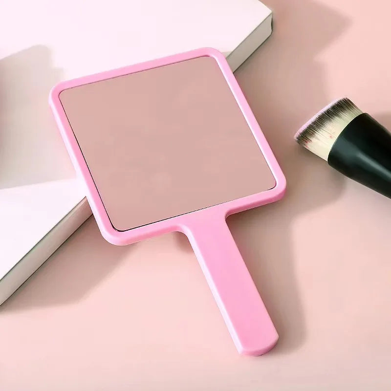 Lovely Cream Round Makeup Mirror