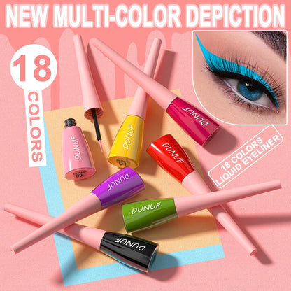 7ML Waterproof Colourful Liquid Eyeliner