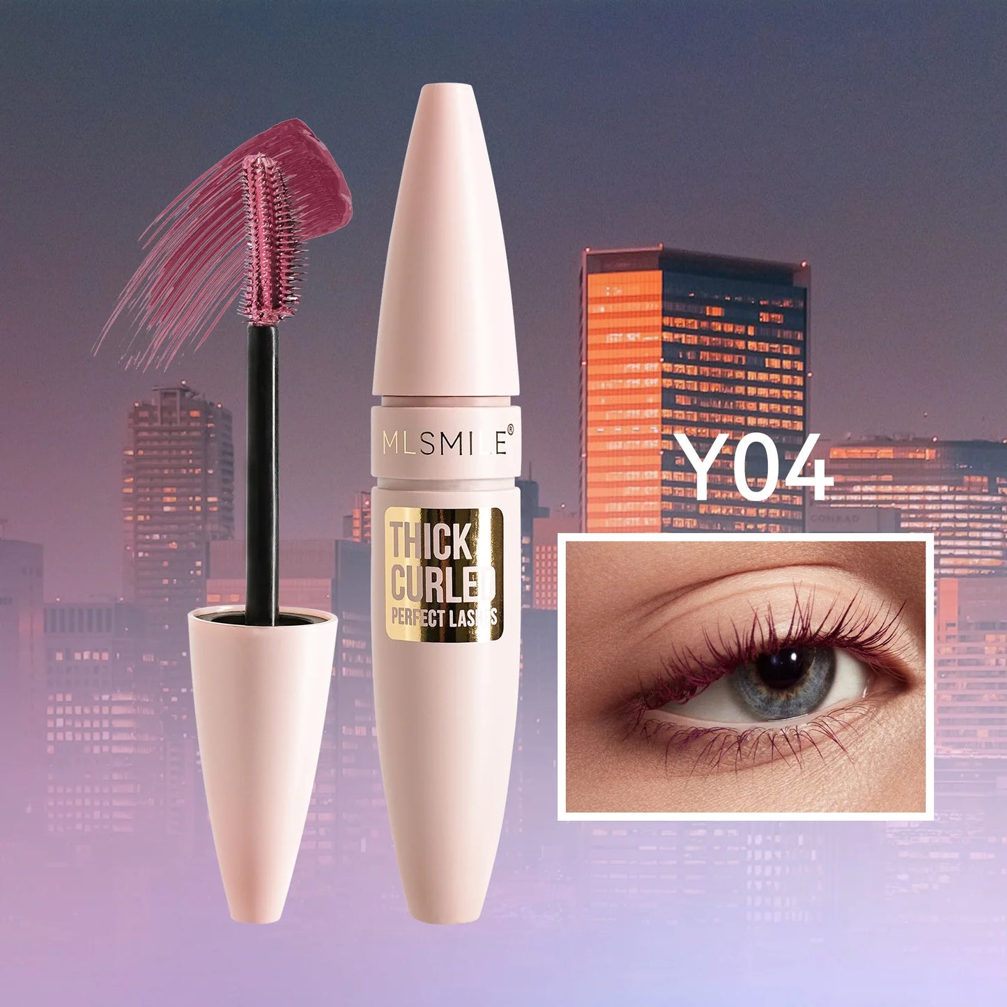 5 Colors Waterproof Fiber Mascara