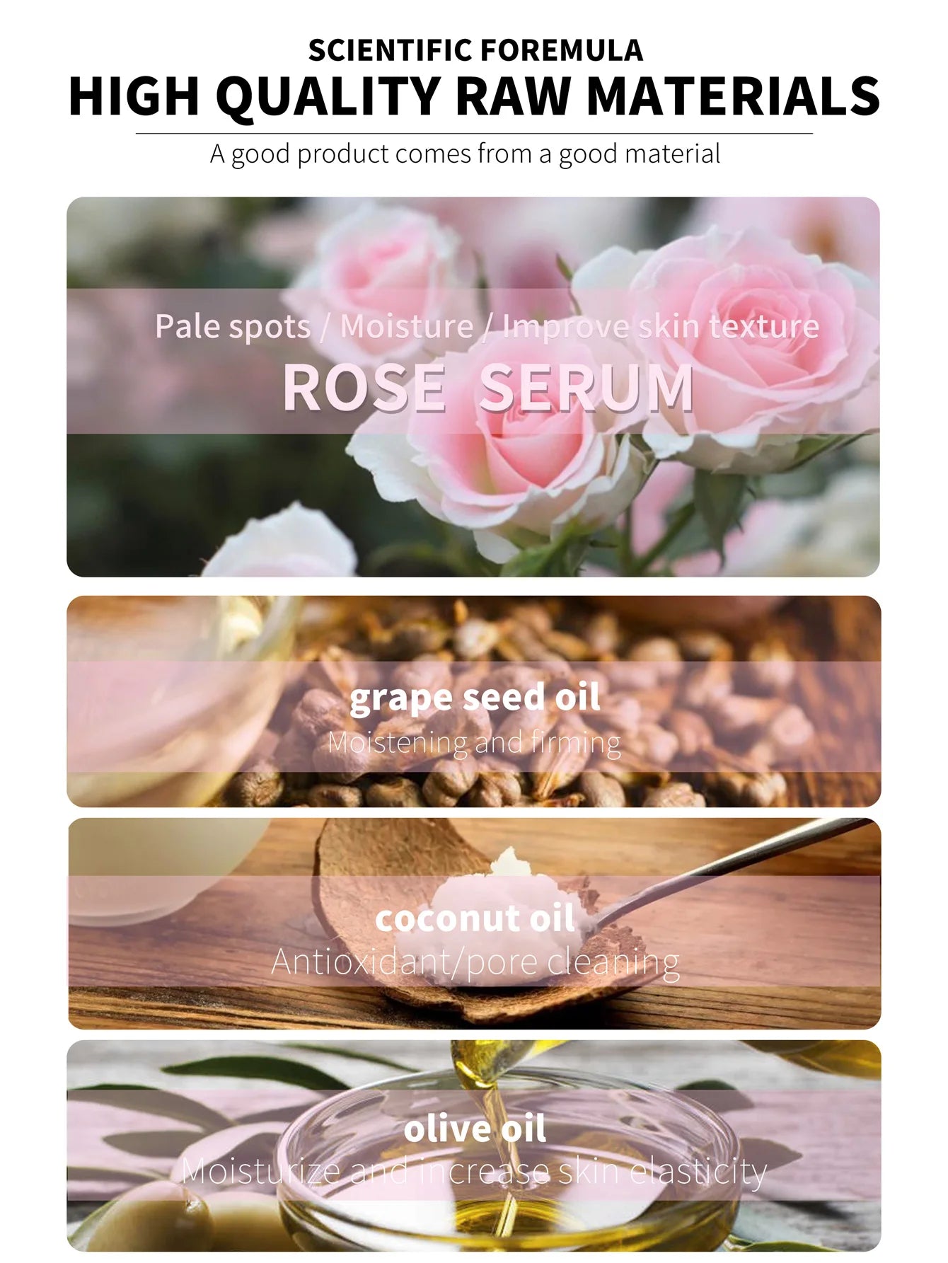 Rose oil soap bar close up texture natural botanical product image