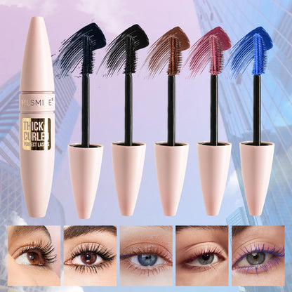 5 Colors Waterproof Fiber Mascara