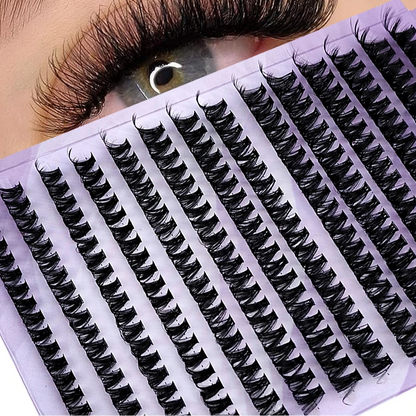 280-Bundle Mink Eyelash Cluster Extensions