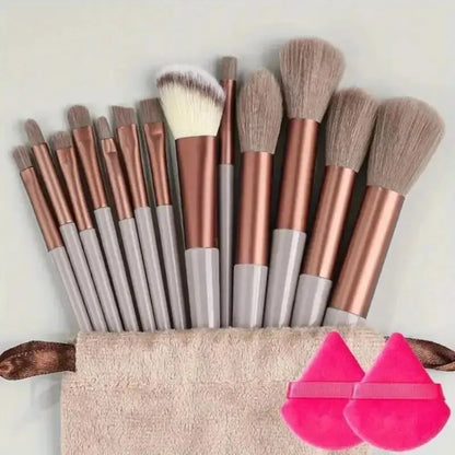 Soft & Fluffy Professional Makeup Brush Set