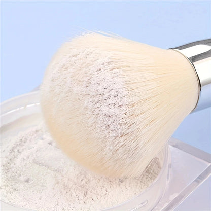 Crystal makeup brush set elegant handle soft bristle product image